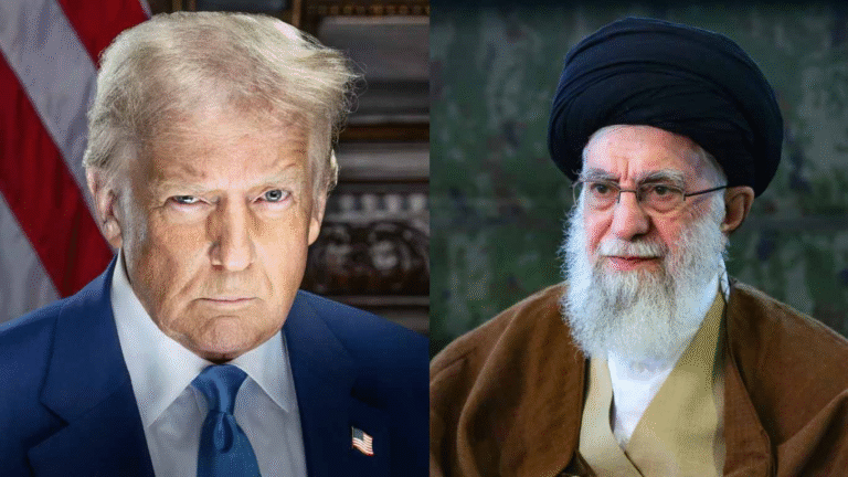 Donald Trump Iran attack ultimatum news thumbnail with US fighter jets and aircraft carrier deployment.