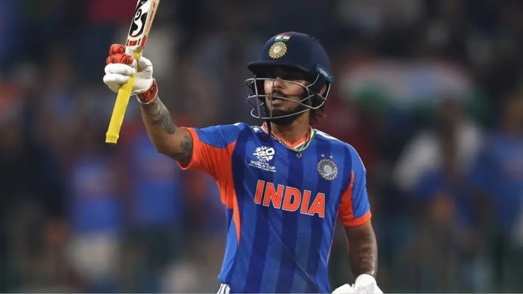 ICC Men's T20 World Cup ମ୍ୟାଚ୍‌ରେ India national cricket team ବ୍ୟାଟସ୍ମାନ ପାକିସ୍ତାନ ବିରୋଧରେ ଖେଳୁଥିବା ଦୃଶ୍ୟ, ଯେଉଁଠାରେ ଦଳ ୧୭୬ ରନ୍‌ର ଲକ୍ଷ୍ୟ ରଖିଛି Pakistan national cricket team ପାଇଁ। ଚାହିଁଲେ ମୁଁ ଆପଣଙ୍କୁ social media caption (Facebook/Twitter) ମଧ୍ୟ ତିଆରି କରିଦେଇପାରିବି।