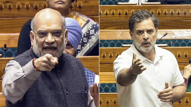 Amit Shah and Rahul Gandhi debate on farmers protection and India US trade deal