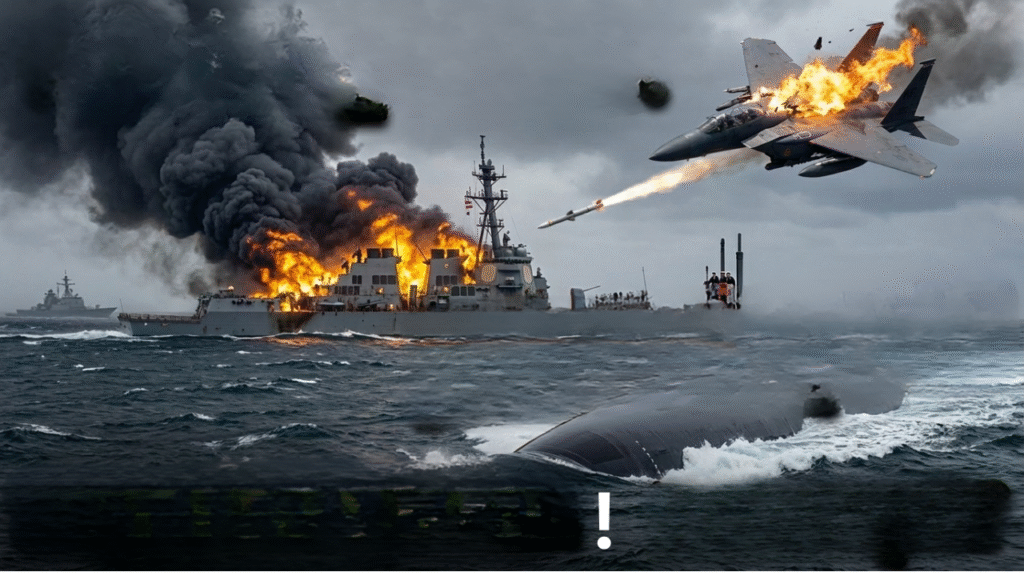 Iran missile strike claim on US F-15E Strike Eagle during Middle East conflict