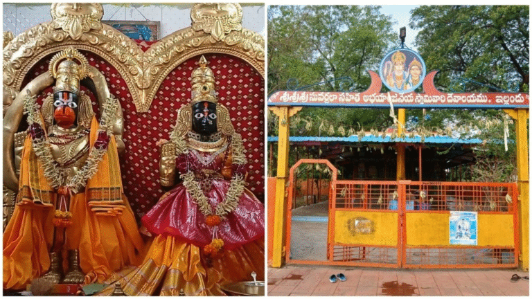 Lord Hanuman is Worshipped with wife Devi Suvarchala